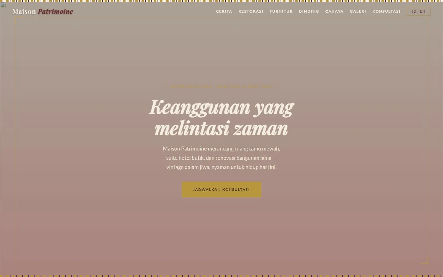 Maison Patrimoine — Heritage & Classic Elegant Interior