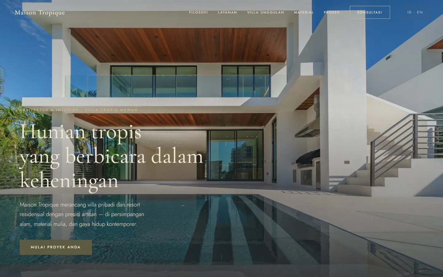 Maison Tropique — Luxury Tropical Villa Design