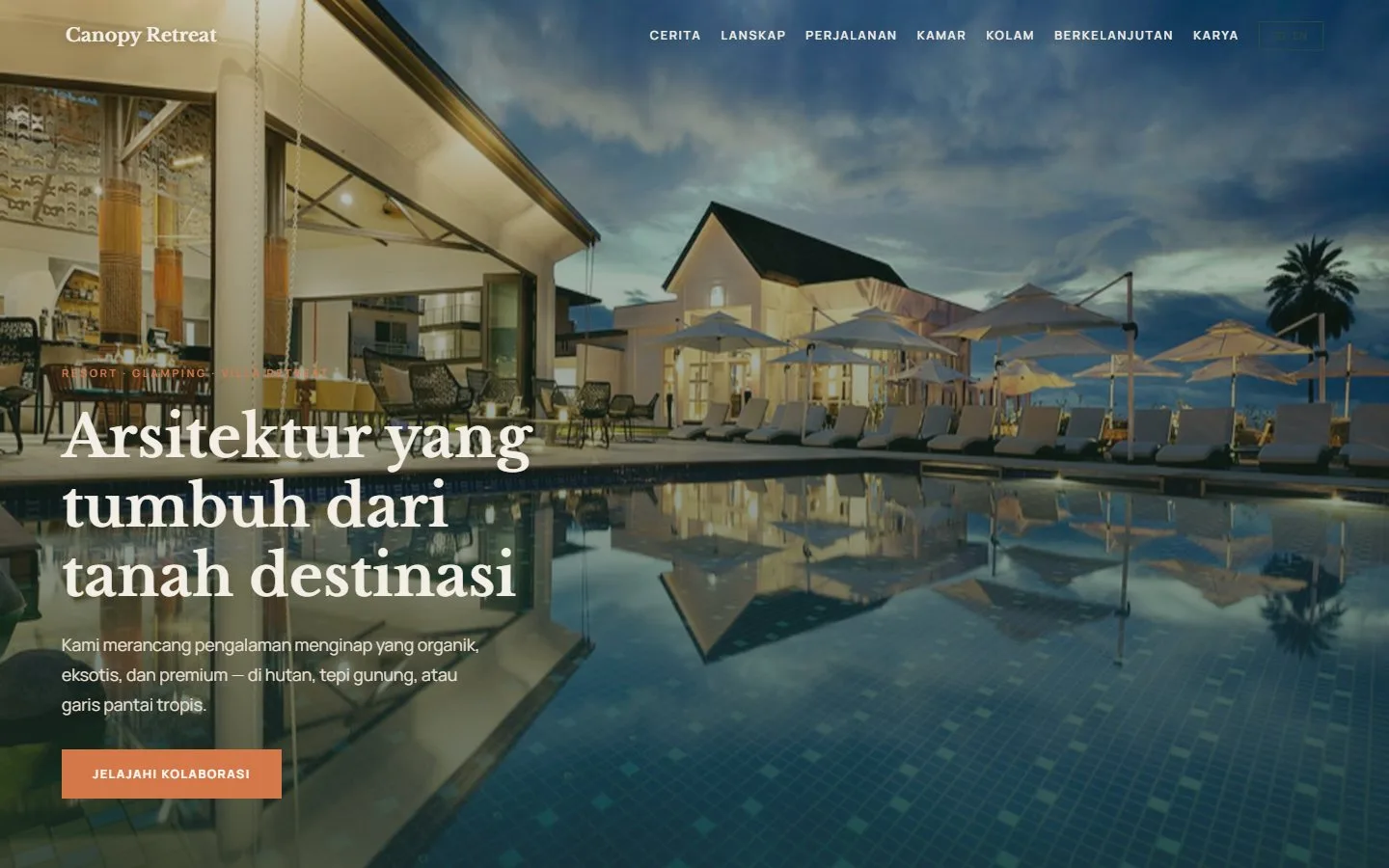 Canopy Retreat Atelier — Resort & Hospitality Architecture