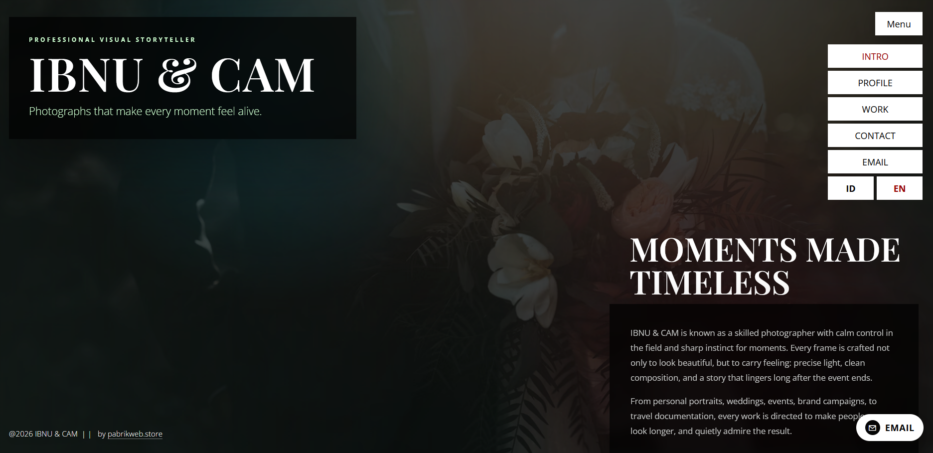 IBNU & CAM | Professional Photographer