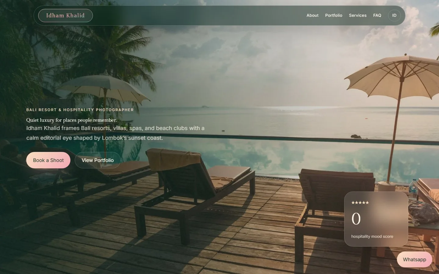 Idham Khalid — Bali Resort & Hospitality Photographer