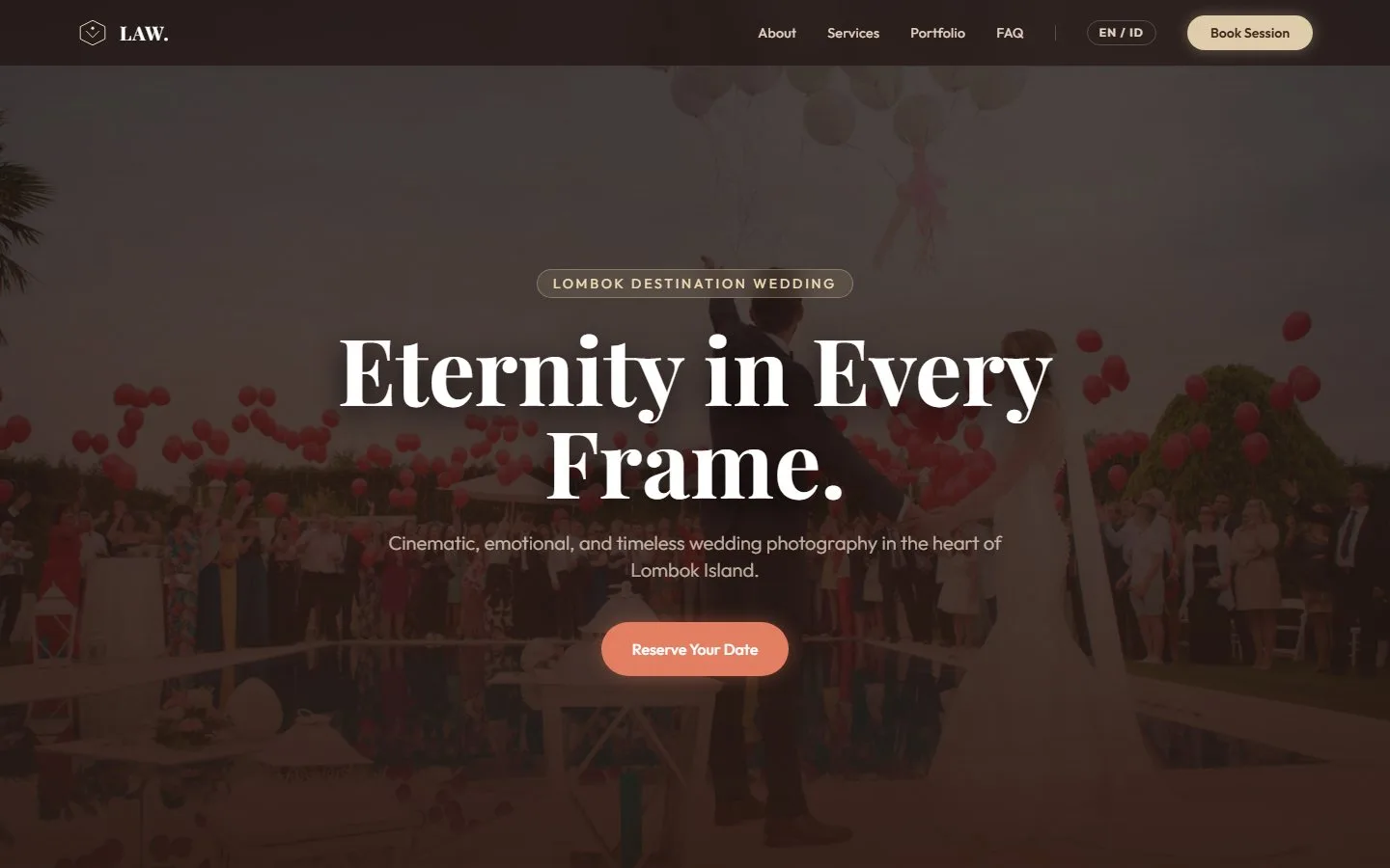 Lalu Arga Wiratama - Premium Wedding Photographer