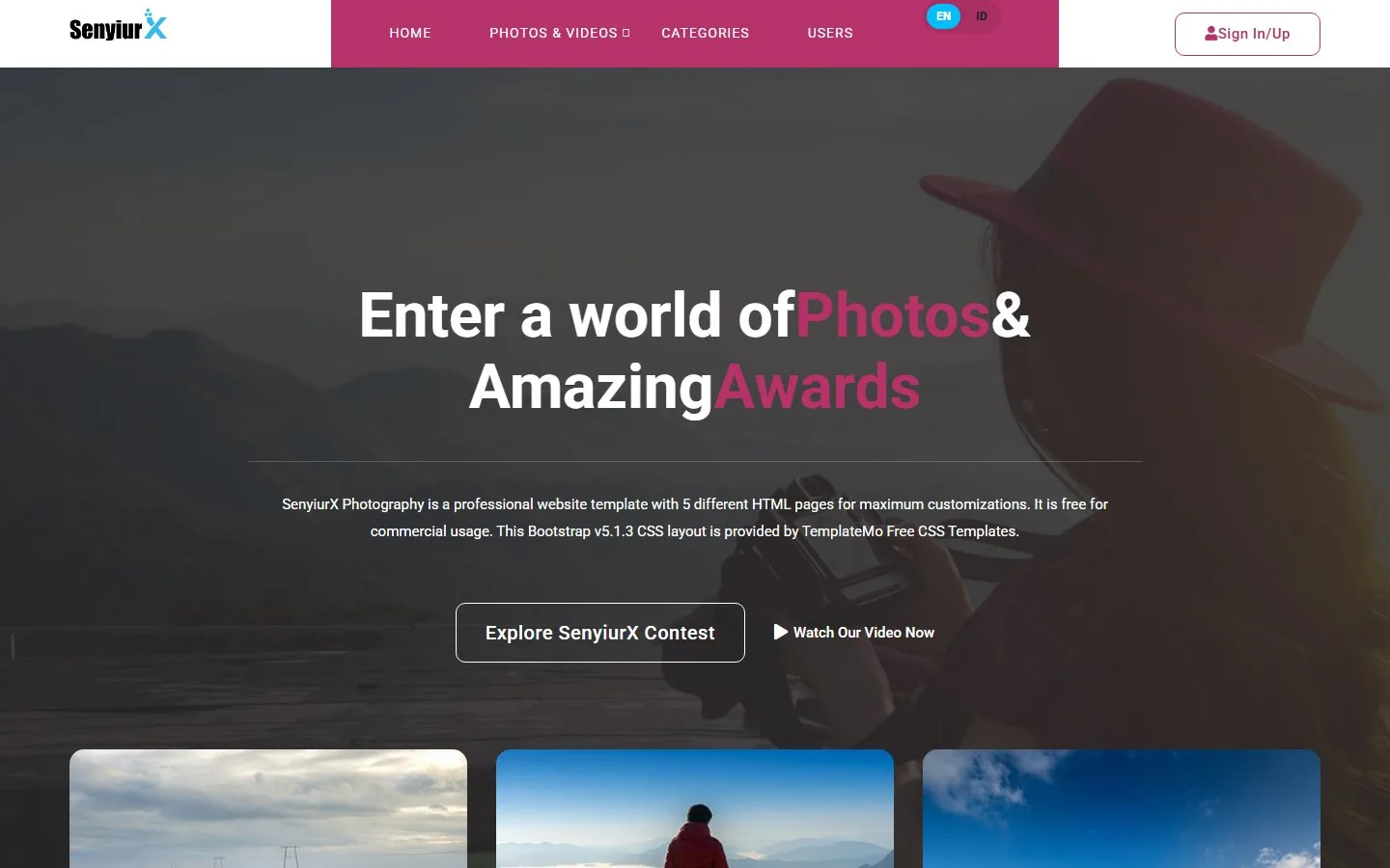 SenyiurX Photography Contest Pink