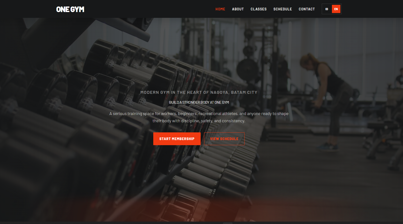 ONE GYM | Gym Nagoya Kota Batam