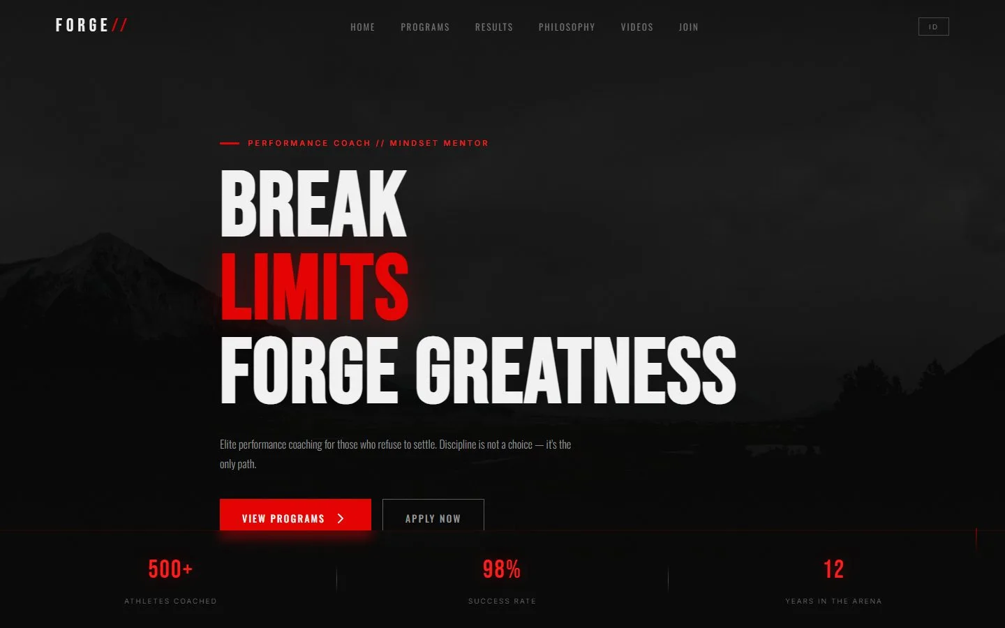 Luxury Performance Coach